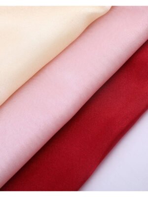 HG1028 Shinny Liquid Silky Polyester Organza Fabric For Blouses And Dress