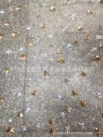 HG 1029 gold sequin fabric sequin mesh multi color sequin fabric lace star glitter tulle