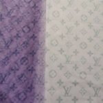 non-elastic polyester 40D Swiss mesh cloth letter small flower digital printing skirt fabric color in stock