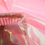 HG1031100% polyester Silk Sheer Organza Fabric For Women's Blouse