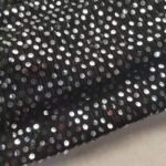 HG0508 Sequin Tulle Pleated 0.5cm Single Hole Embroidered Fashion Color Spot