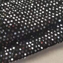 HG0508 Sequin Tulle Pleated 0.5cm Single Hole Embroidered Fashion Color Spot