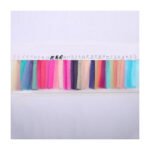 HG1029 Embroidery Print Silk White Organza Fabric For Making Dress