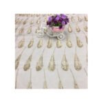 HG 1019 french laces fabrics high quality tulle africanskirt tulle dress women embroidery tulle