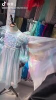 HG1031100% polyester Silk Sheer Organza Fabric For Women's Blouse