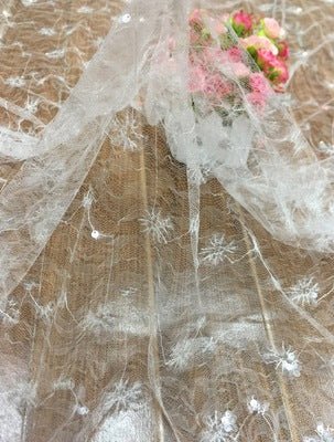 HG 1027 lace fabric with sequins nigeria laces lace bridal colorful crystal sequins heavy beaded fabric sequin fabric