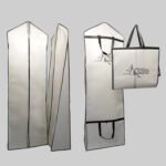 Bridal Gown Garment Dust Cover Bags Wedding Dress Non-Woven Fabric Customized