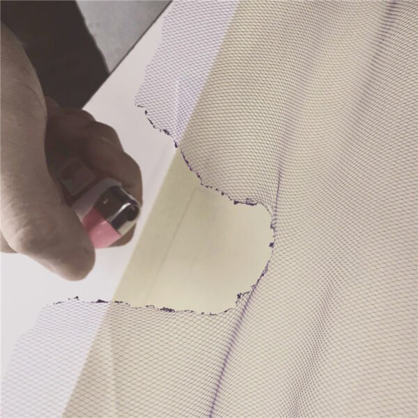 HG6142 Fireproof non-flammable  flame retardant mesh fabric