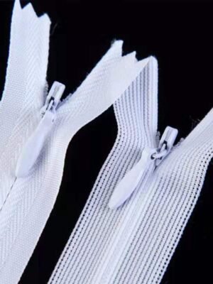 Customizable Cosed End Nylon Lace Invisible Zipper For Dress