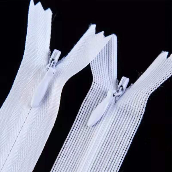 Customizable Cosed End Nylon Lace Invisible Zipper For Dress