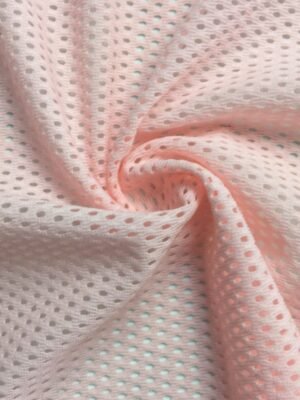 100% Polyester Dry Fit 120gsm Knitting Birdeye Mesh Fabric
