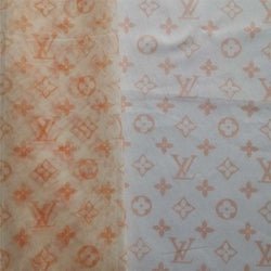 non-elastic polyester 40D Swiss mesh cloth letter small flower digital printing skirt fabric color in stock