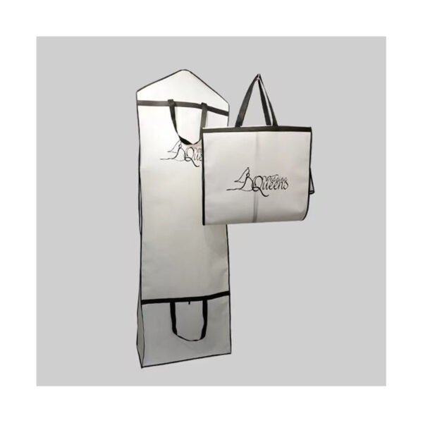 Bridal Gown Garment Dust Cover Bags Wedding Dress Non-Woven Fabric Customized