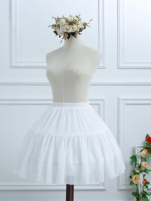 Bridal Wedding Dress Skirt Bustle Underskirt Ball Gown Boneless Soft Brace Fluffy Crinoline Petticoat