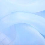 HG1027 Organza Chiffon Transparent Fabric For Wedding And Packaging