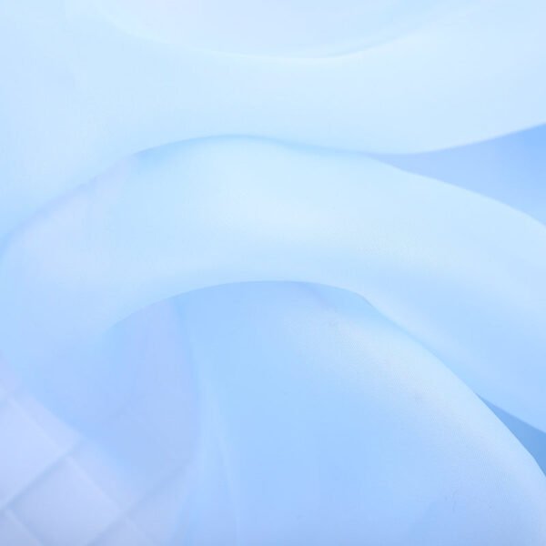 HG1027 Organza Chiffon Transparent Fabric For Wedding And Packaging