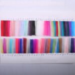 HG1029 Embroidery Print Silk White Organza Fabric For Making Dress