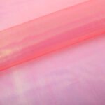 HG1031100% polyester Silk Sheer Organza Fabric For Women's Blouse