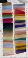 HG1027 Organza Chiffon Transparent Fabric For Wedding And Packaging