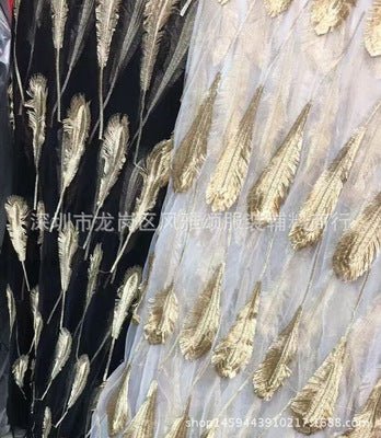 HG 1019 french laces fabrics high quality tulle africanskirt tulle dress women embroidery tulle