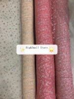 HG6103 Latest Fashion Design Moon And Star Sparkle Mesh Fabric