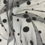 HG6116 Polka Dot Fabric Nylon Focking Tulle