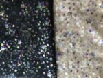 HG 1028 sequined net lace wholesale Silver sequin fabric for dress 3d mermaid lace bridal fabric