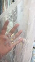 HG6691 Tulle Fabric With Glitter Snowflake For Girl Dress Bridal Lace Fabric