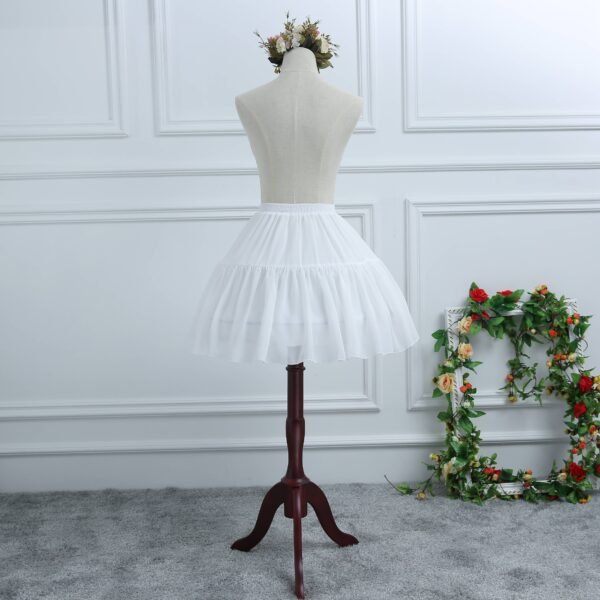 Bridal Wedding Dress Skirt Bustle Underskirt Ball Gown Boneless Soft Brace Fluffy Crinoline Petticoat