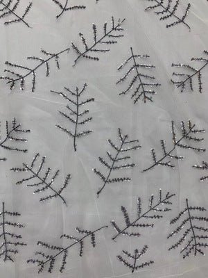 HG 1025 Sequin Tulle Fabric Glitter Mesh