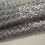 Brocade Reinforced Sesh Rhombus With Small Flower Sequined Embroidered