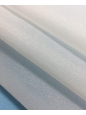 HG6177 100% Polyester Organza Imitated Silk Fabric For Wedding Dress
