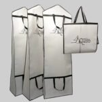 Bridal Gown Garment Dust Cover Bags Wedding Dress Non-Woven Fabric Customized