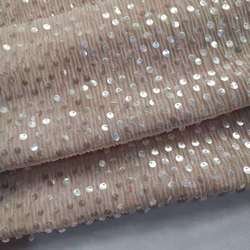 HG0508 Sequin Tulle Pleated 0.5cm Single Hole Embroidered Fashion Color Spot