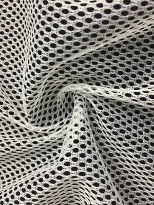 100D Polyester Tricot Big Eye Hole Knitting Strong Net Mesh Fabric