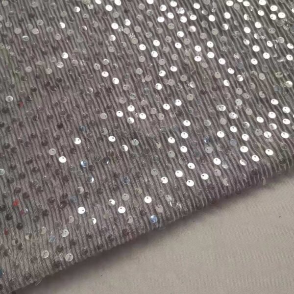 HG0508 Sequin Tulle Pleated 0.5cm Single Hole Embroidered Fashion Color Spot