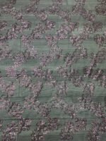 HG 1024 Tulle Lace Fabric Gold Embroidery Sequin