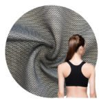 180gsm Nylon Spandex Knitted Stretch Powernet Mesh for Underwear
