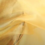 HG1029 Embroidery Print Silk White Organza Fabric For Making Dress