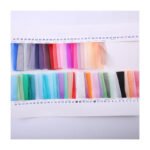 HG1028 Shinny Liquid Silky Polyester Organza Fabric For Blouses And Dress