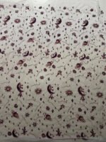 HG 1031 Stars and moon embroidery large sequin fabric designer sequins lace tulle fabric