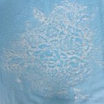 HG6710 Silver Glitter Shiny Tulle Mesh Fabric for Wedding