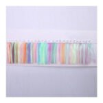 HG1031100% polyester Silk Sheer Organza Fabric For Women's Blouse