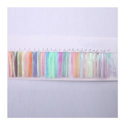HG1031100% polyester Silk Sheer Organza Fabric For Women's Blouse