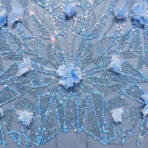 advertising glitter lace