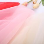 HG807 High-Density Organza Fabric 50%Nylon 50%Polyester 160cm 30gsm