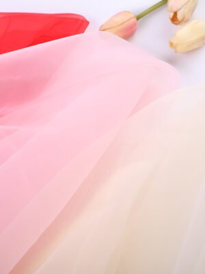 HG807 High-Density Organza Fabric 50%Nylon 50%Polyester 160cm 30gsm