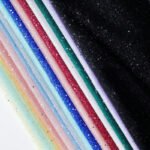 HGP06  Reinforced Hexagonal Glitter Tulle
