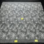 LC3524-47 Pure Silver Bridal Glitter Lace
