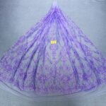 LC7673 Custom 3D Embellished Tulle Fabric